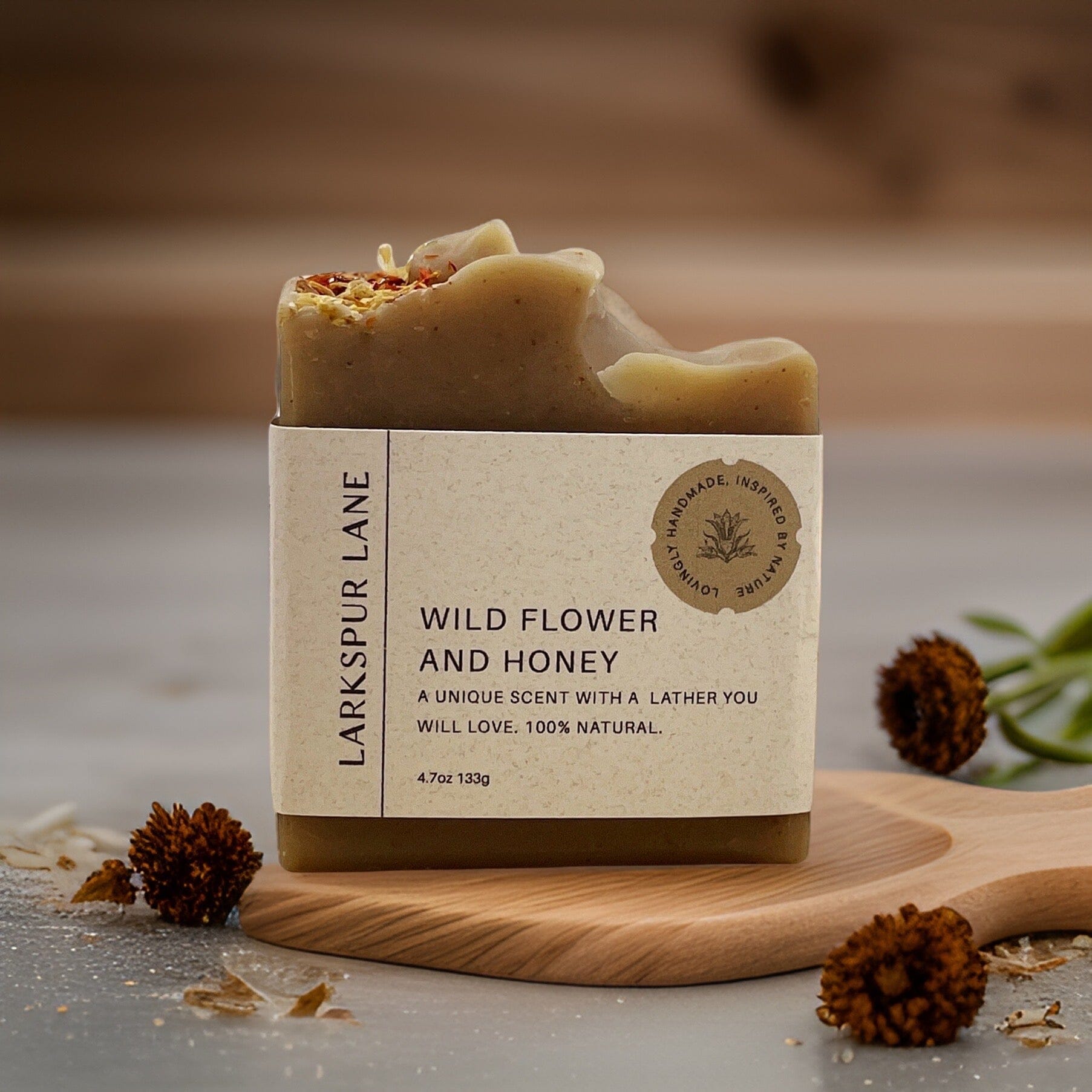 Wild Flower & Honey Soap bar soap LarkspurLaneSoapsandsundries