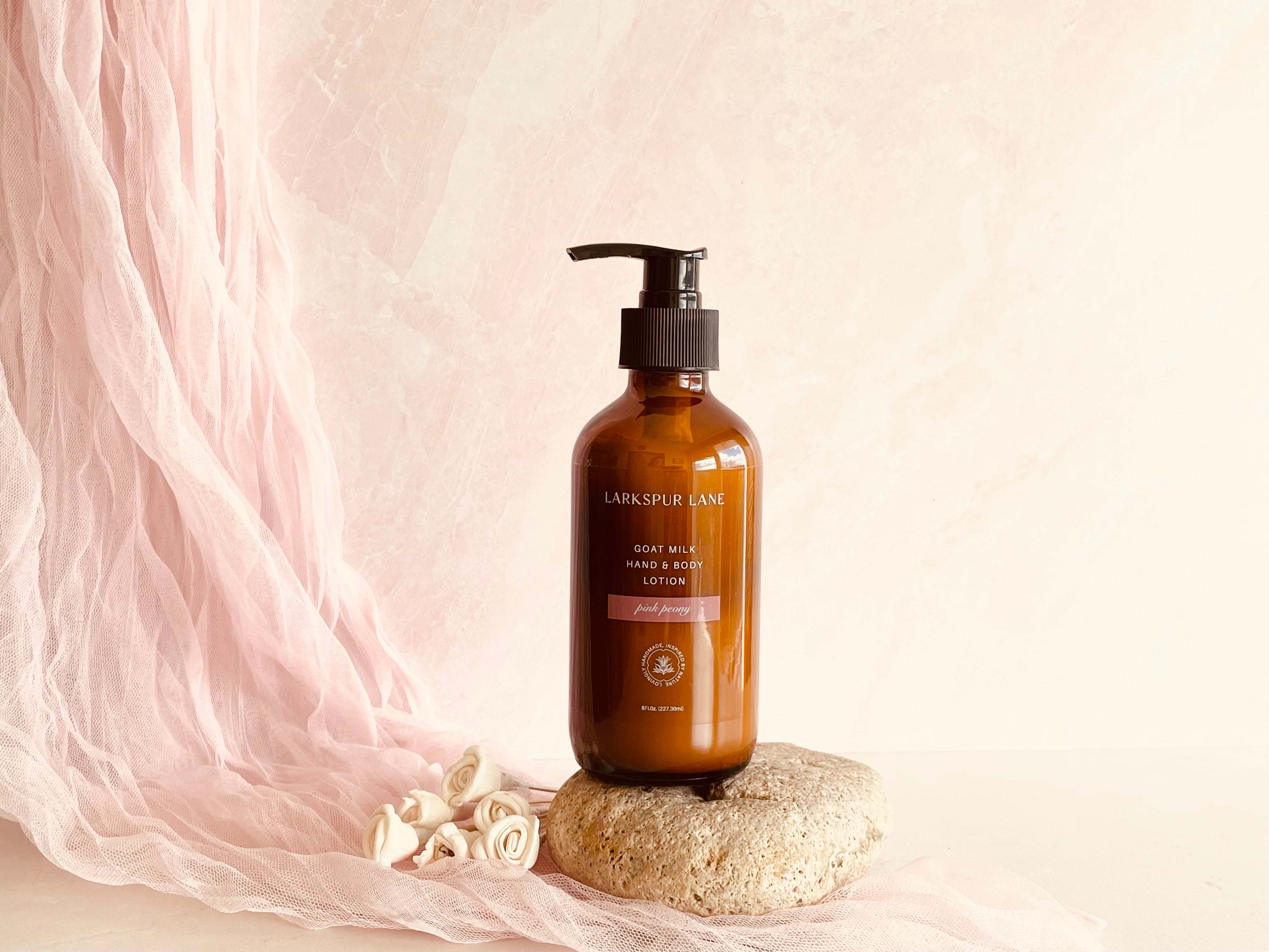 Pink Peony Goat Milk Hand & Body Lotion