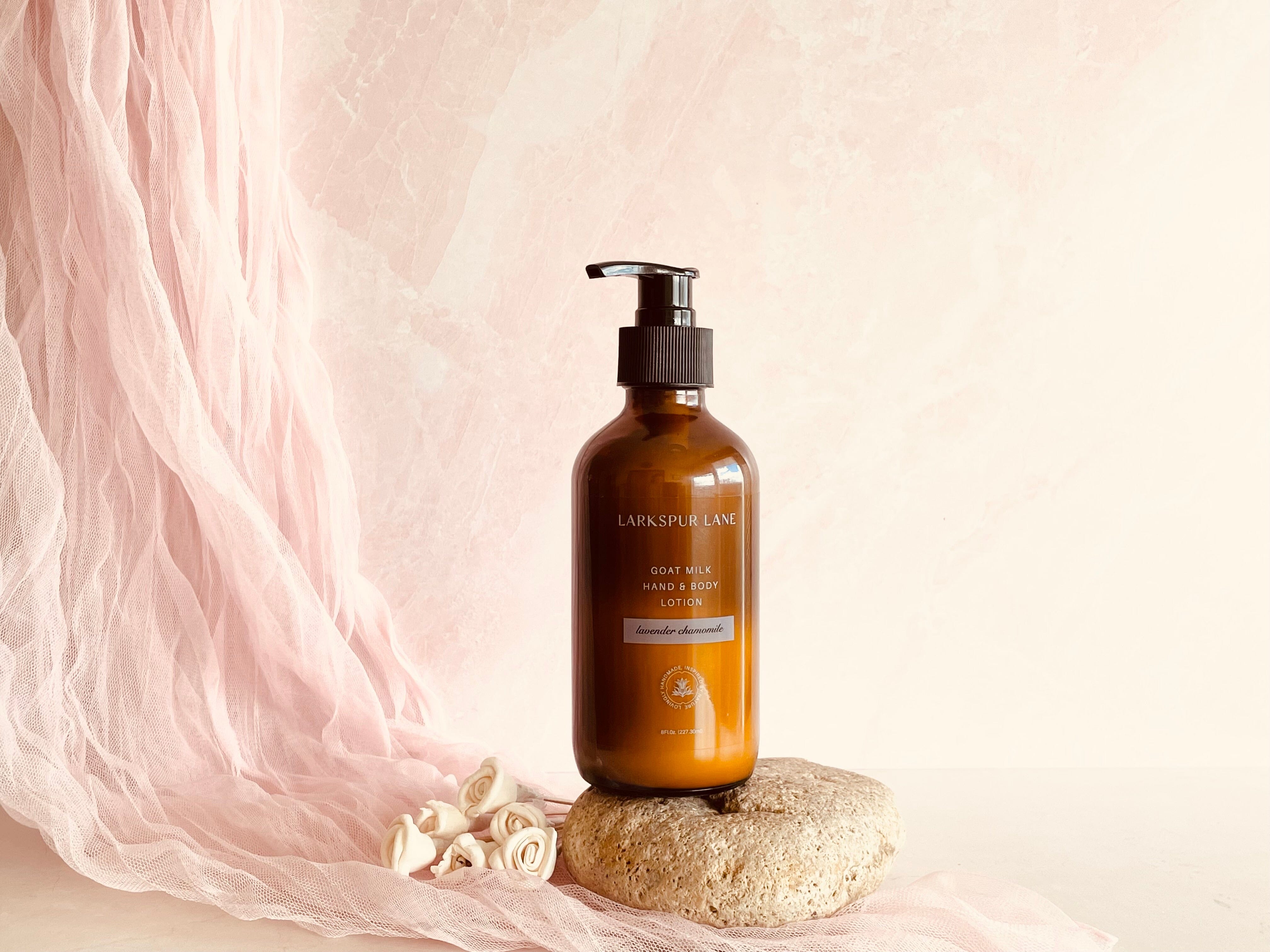 Lavender Chamomile Goat Milk Hand & Body Lotion LarkspurLaneSoapsandsundries