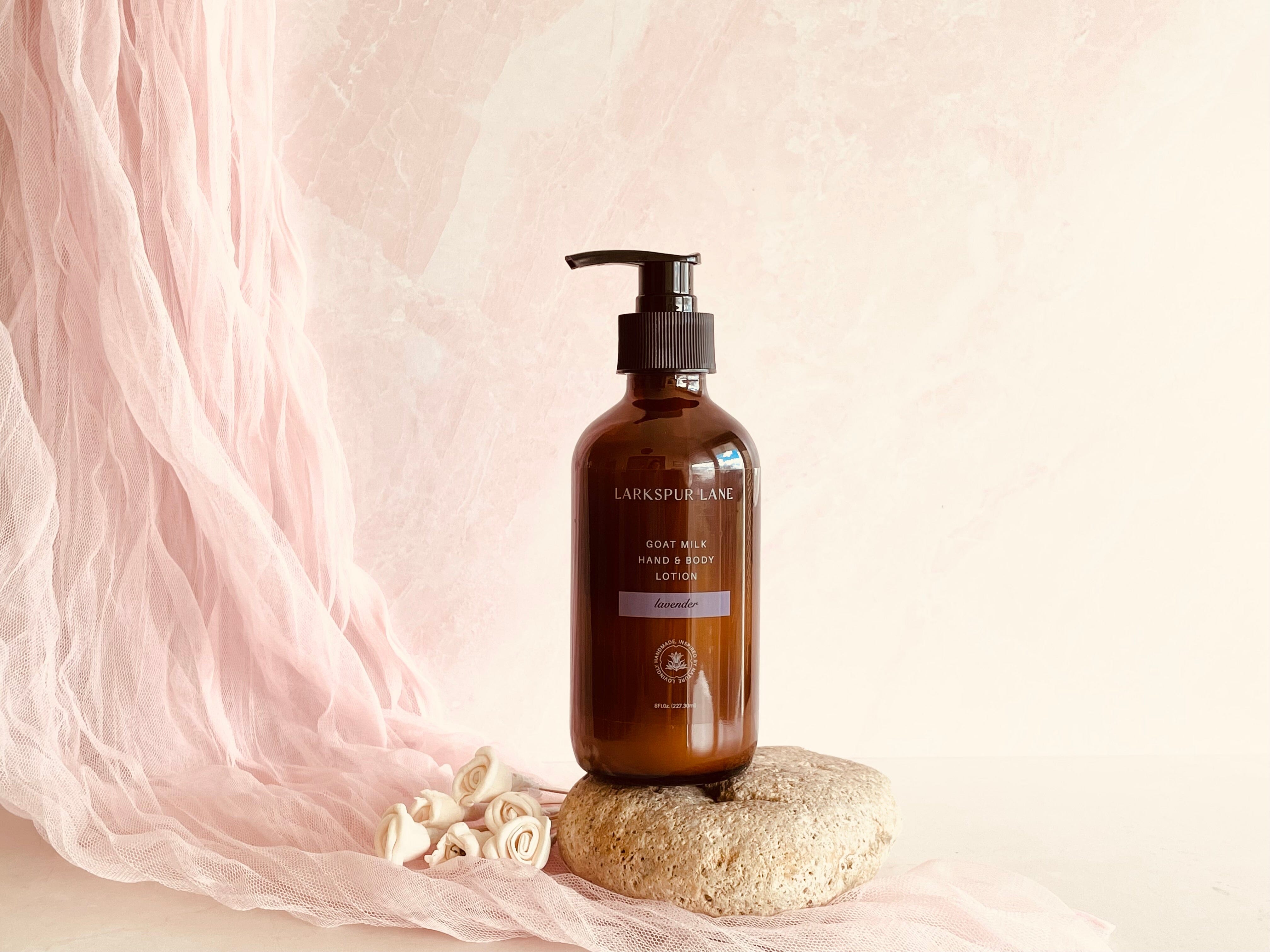 Lavender Goat Milk Hand & Body Lotion LarkspurLaneSoapsandsundries