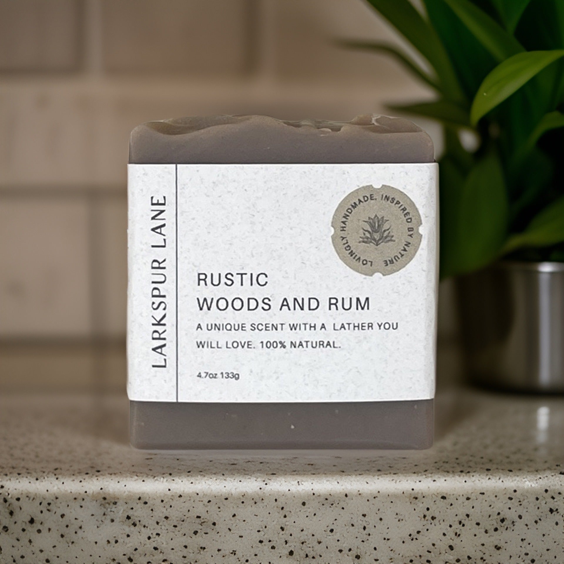 Rustic Woods & Rum Soap