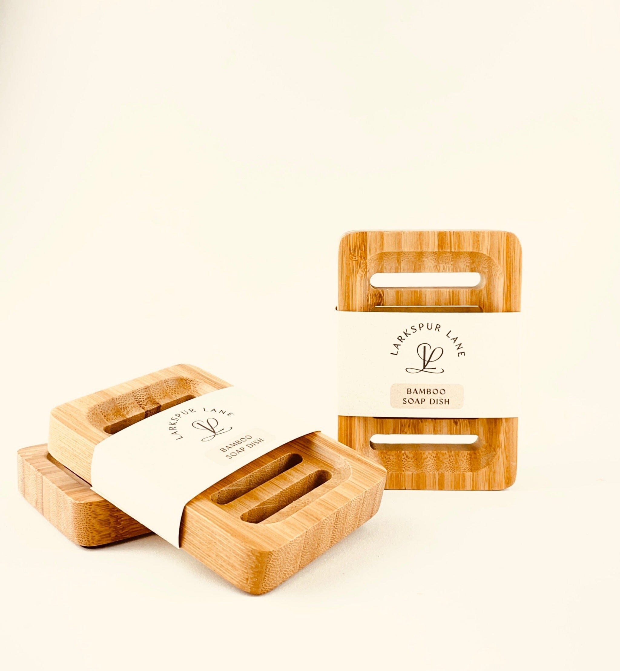 Bamboo Soap Dish soap dish LarkspurLaneSoapsandsundries