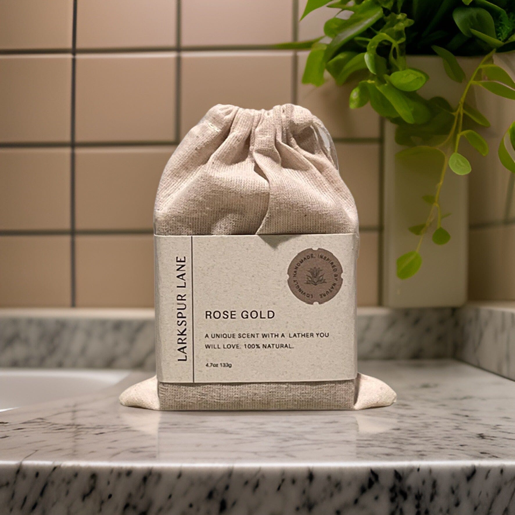 Rose Gold Soap bar soap LarkspurLaneSoapsandsundries