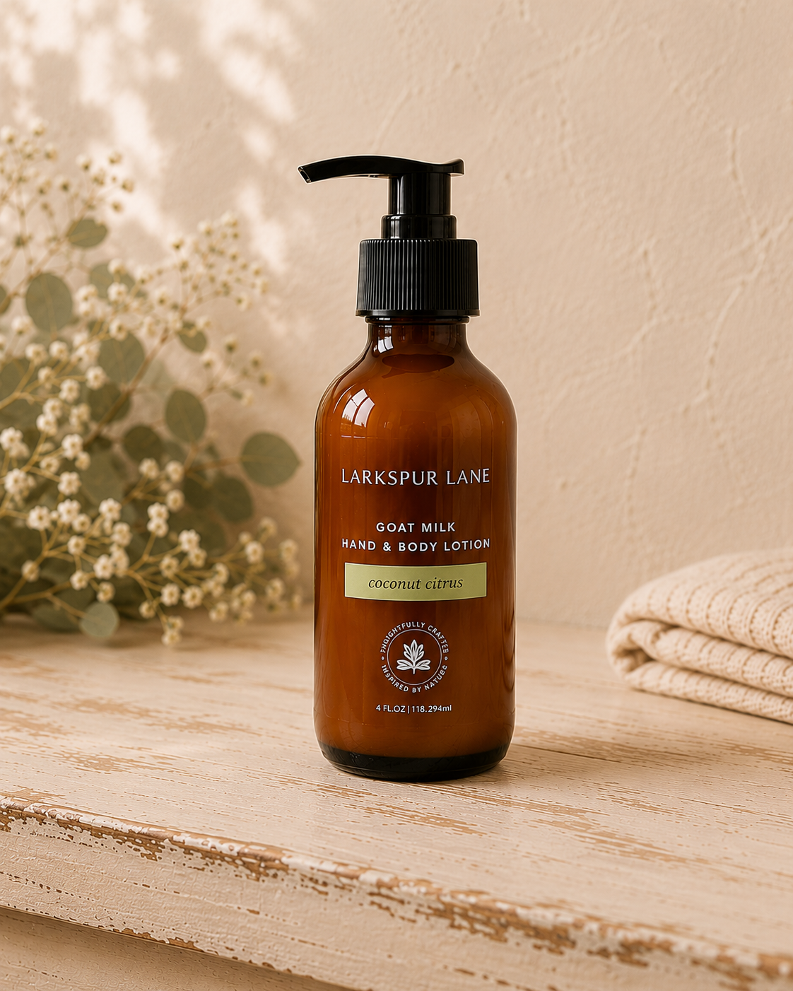 Coconut Citrus Goat Milk Hand & Body Lotion