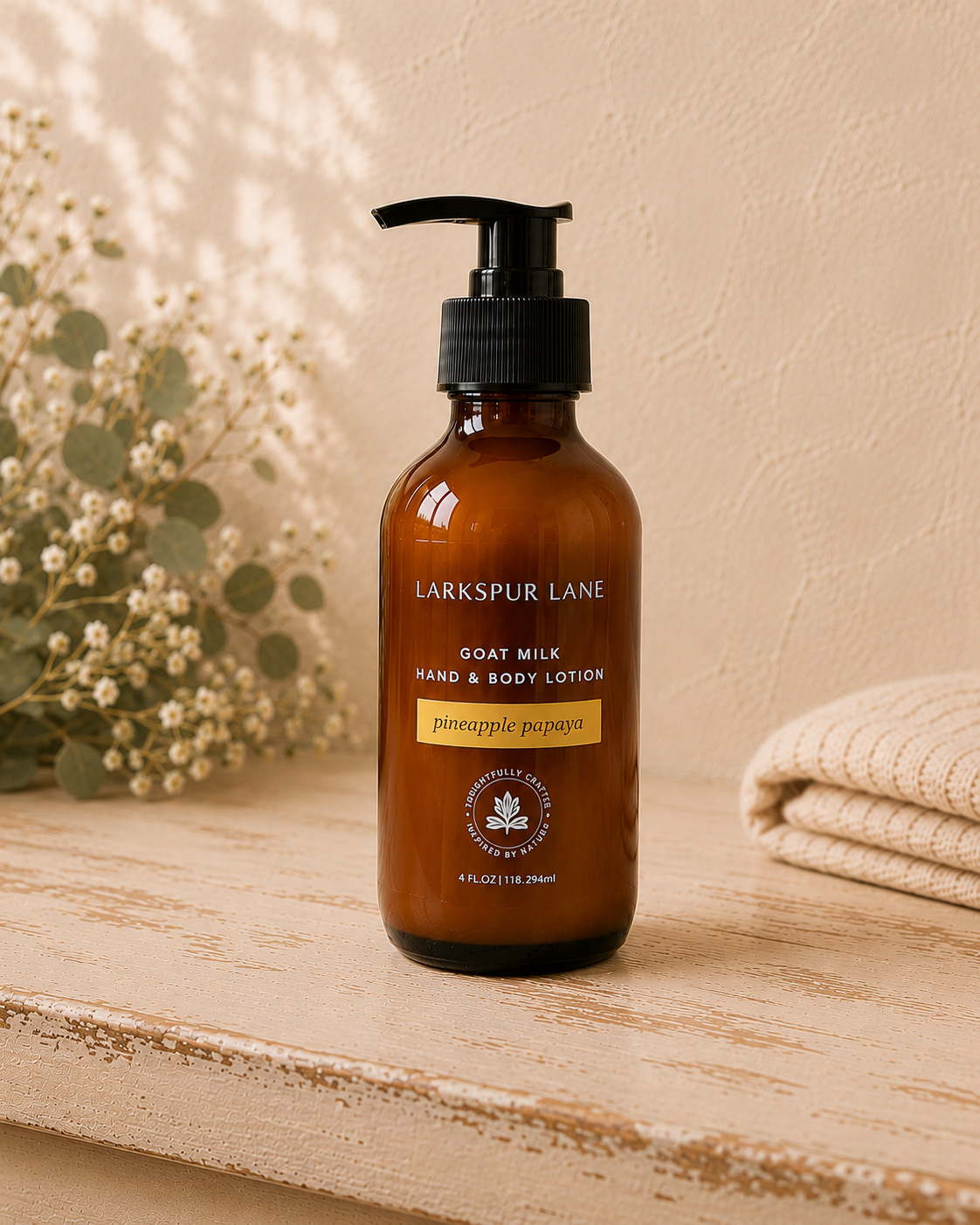 Pineapple Papaya Goat Milk Hand & Body Lotion