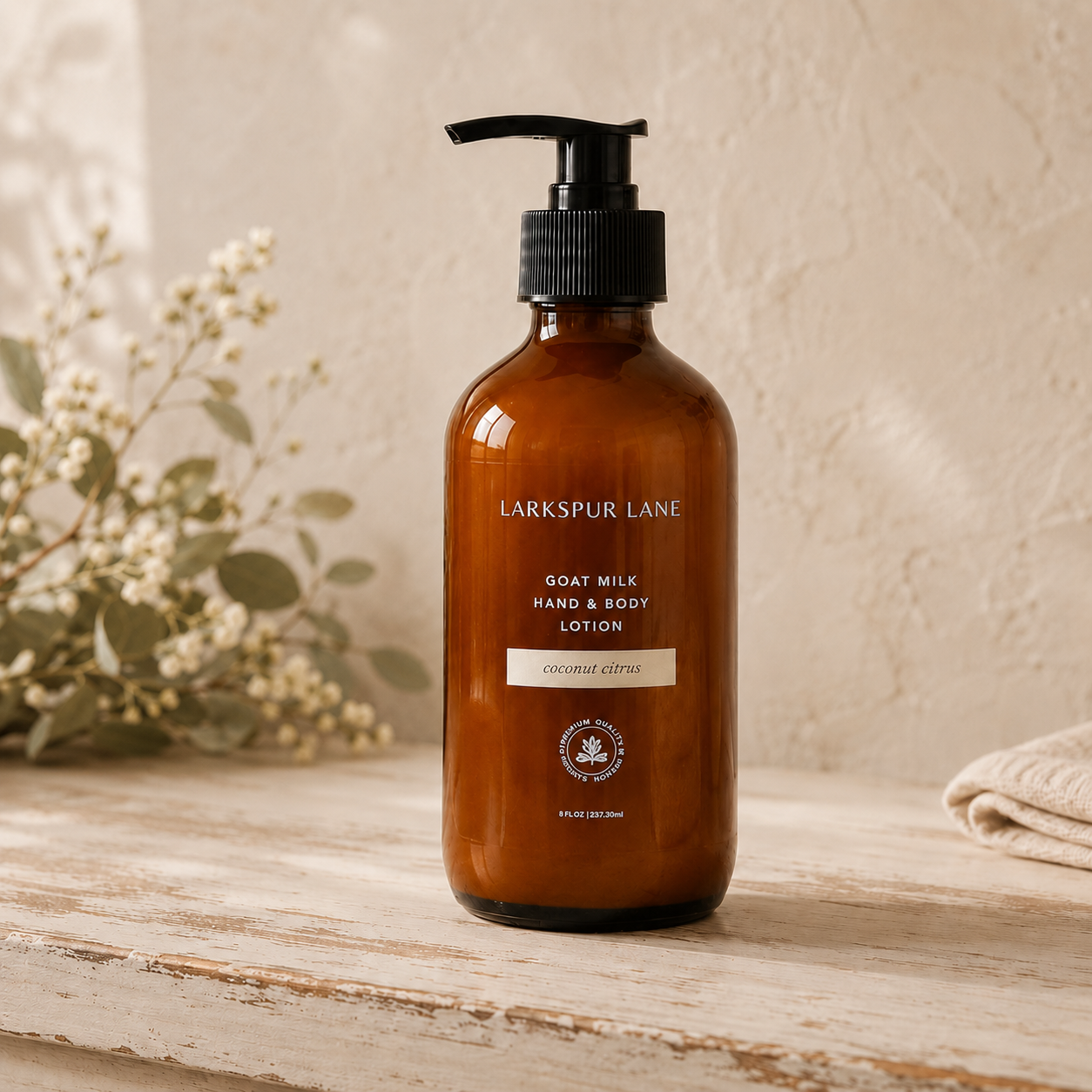Coconut Citrus Goat Milk Hand & Body Lotion