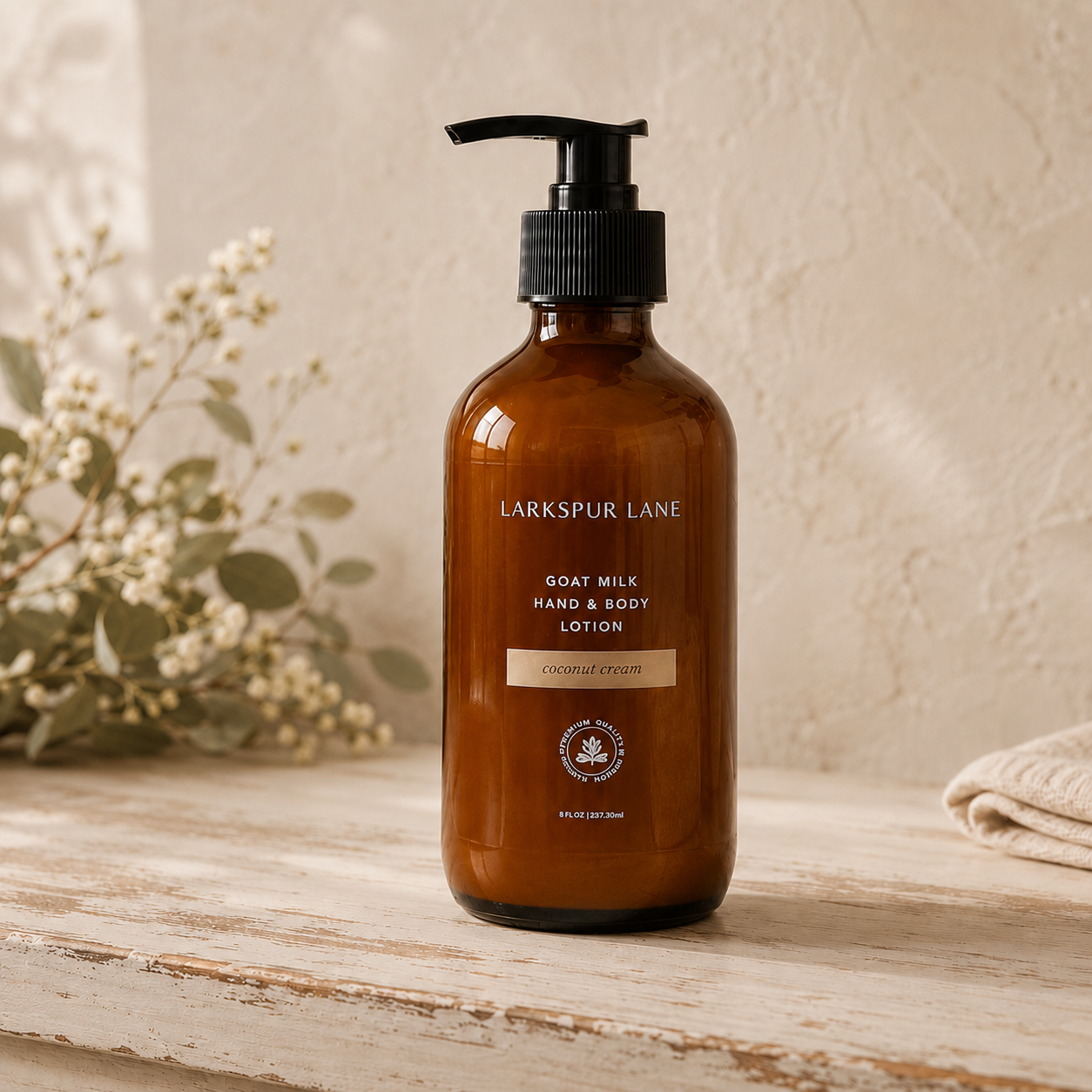Coconut Cream Goat Milk Hand & Body Lotion
