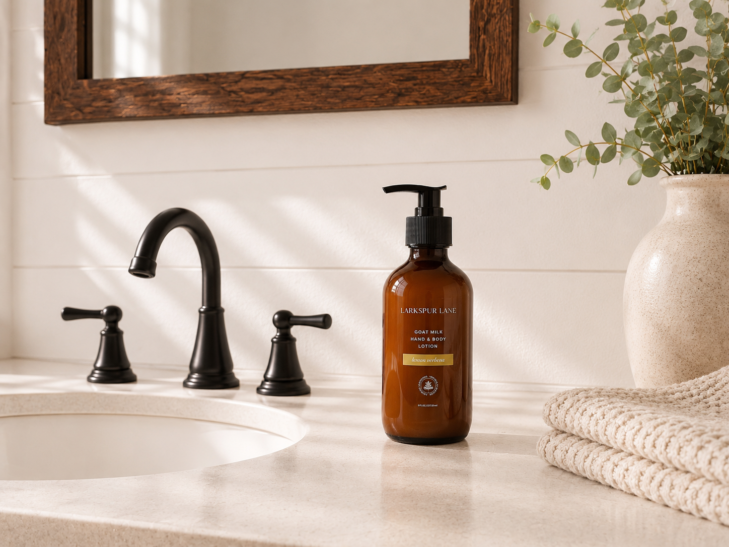 Lemon Verbena Goat Milk Hand & Body Lotion