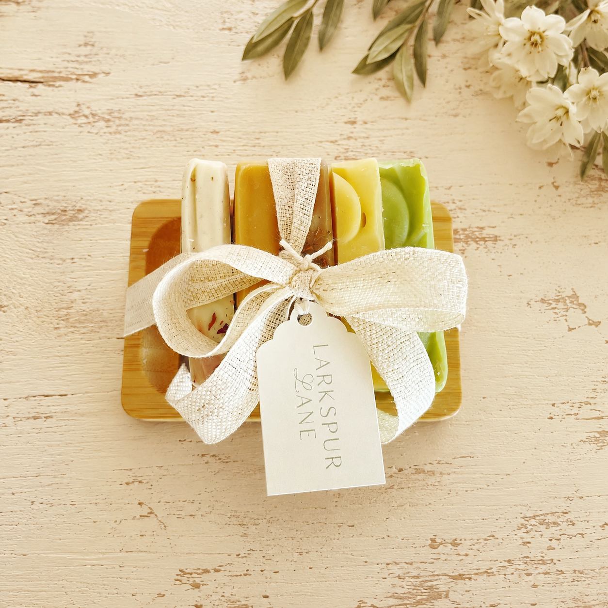 Soap Sample Gift Set – Try Five Handmade Soaps