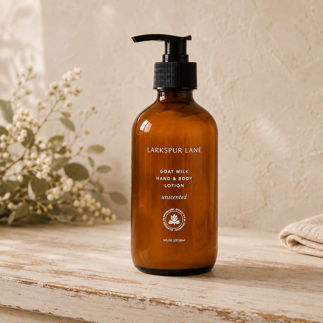 Unscented Goat Milk Hand & Body Lotion